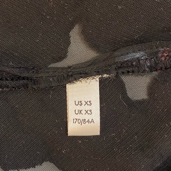 Free People Tied to You Chiffon Velvet Top - Picture 3 of 4